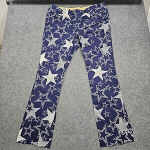 DALLAS COWBOYS LOUDMOUTH MENS GOLF DRESS PANTS 40" X 33" LM CLUB NFL NAVY SILVER